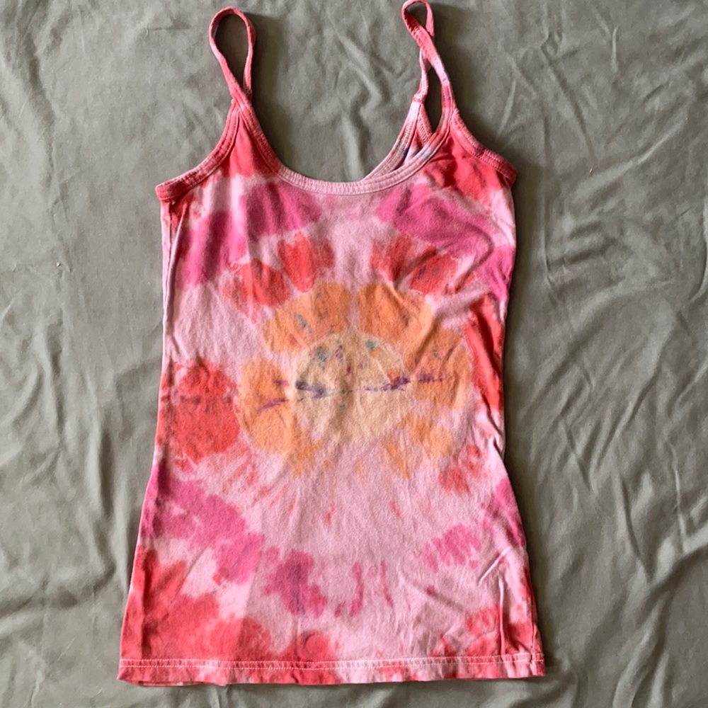 Clearance $7 No boundaries tie-dye tie dye cami tank m 7-9